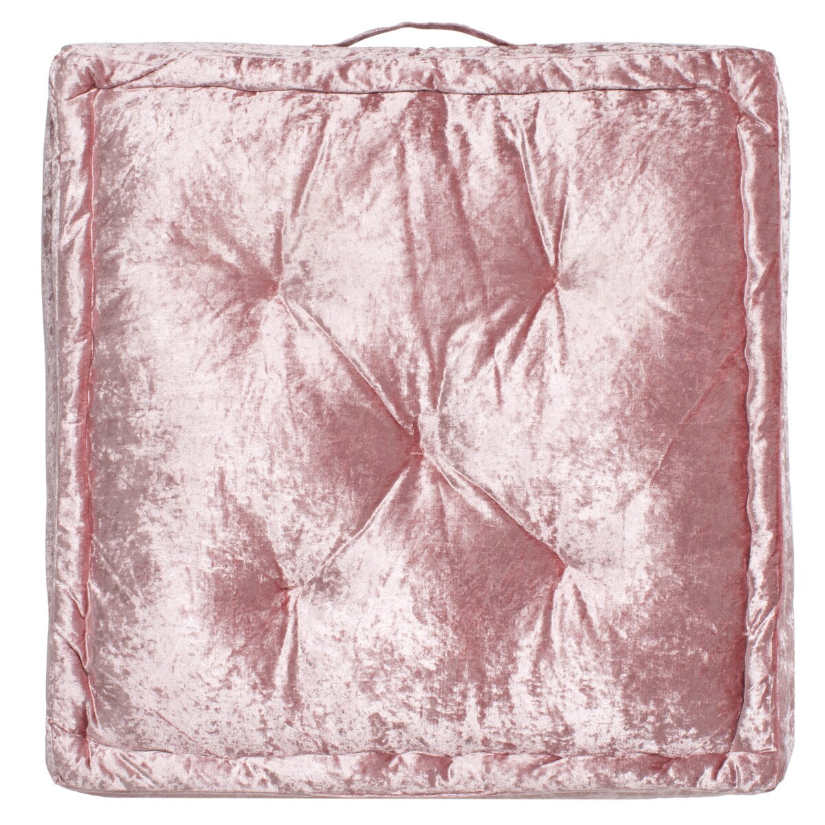 SAFAVIEH Crescenza Square Tufted Velvet Floor Pillow