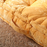 SAFAVIEH Crescenza Square Tufted Velvet Floor Pillow