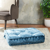 SAFAVIEH Crescenza Square Tufted Velvet Floor Pillow