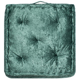 SAFAVIEH Crescenza Square Tufted Velvet Floor Pillow