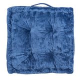 SAFAVIEH Crescenza Square Tufted Velvet Floor Pillow