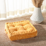 SAFAVIEH Crescenza Square Tufted Velvet Floor Pillow