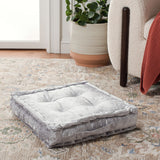 SAFAVIEH Crescenza Square Tufted Velvet Floor Pillow