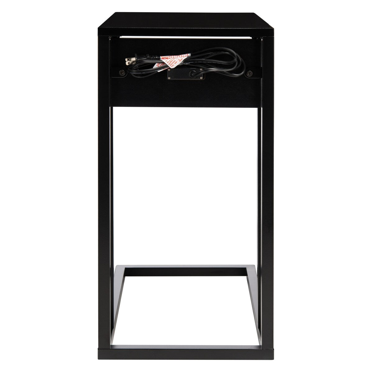 SAFAVIEH Daisey 2 Usb Port Charging Station Side C-Table - 20" W x 11.8" L x 23.9" H - 20Wx12Dx24H