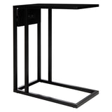 SAFAVIEH Daisey 2 Usb Port Charging Station Side C-Table - 20" W x 11.8" L x 23.9" H - 20Wx12Dx24H