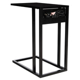 SAFAVIEH Daisey 2 Usb Port Charging Station Side C-Table - 20" W x 11.8" L x 23.9" H - 20Wx12Dx24H