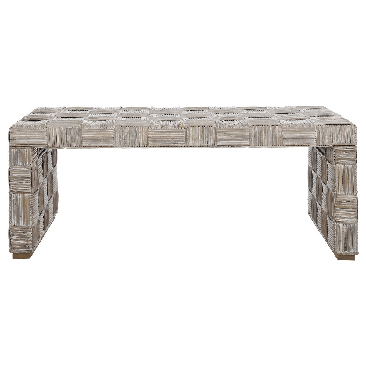 SAFAVIEH Dalina Rattan Coffee Table. - 47" W x 26" D x 18" H - 47Wx26Dx18H