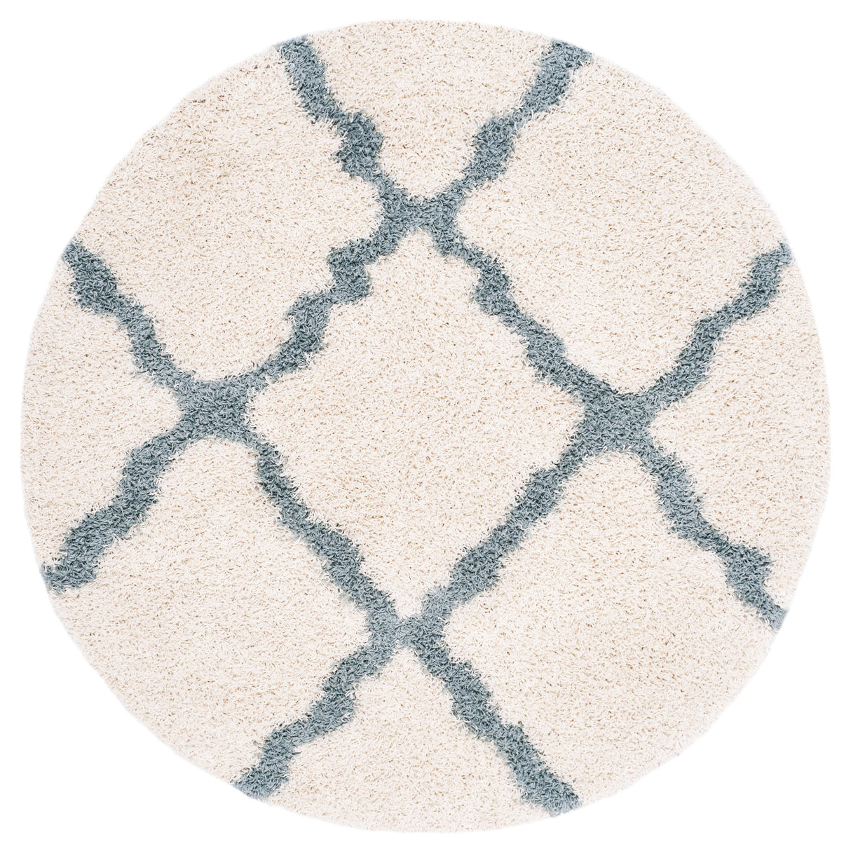 SAFAVIEH Dallas Shag Darina Trellis 1.5-inch Thick Rug