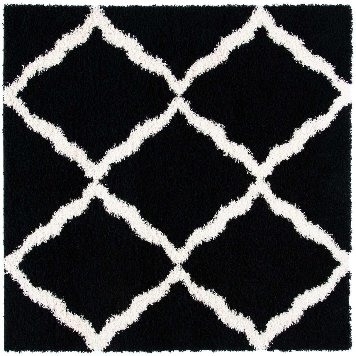 SAFAVIEH Dallas Shag Darina Trellis 1.5-inch Thick Rug