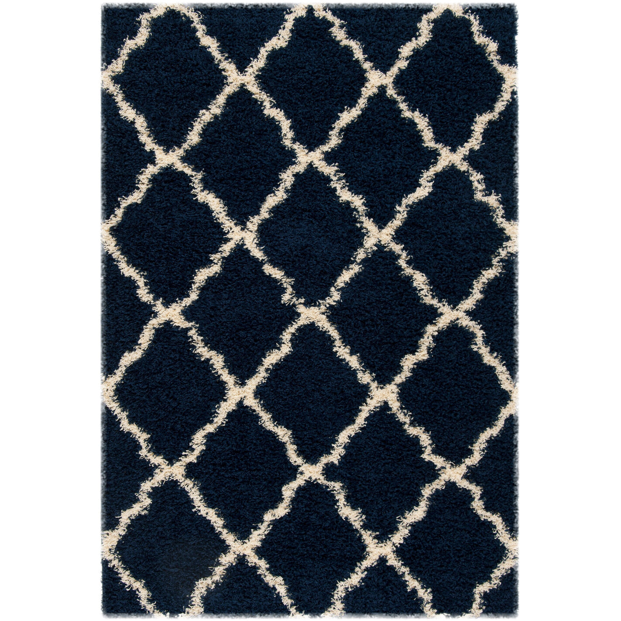 SAFAVIEH Dallas Shag Darina Trellis 1.5-inch Thick Rug