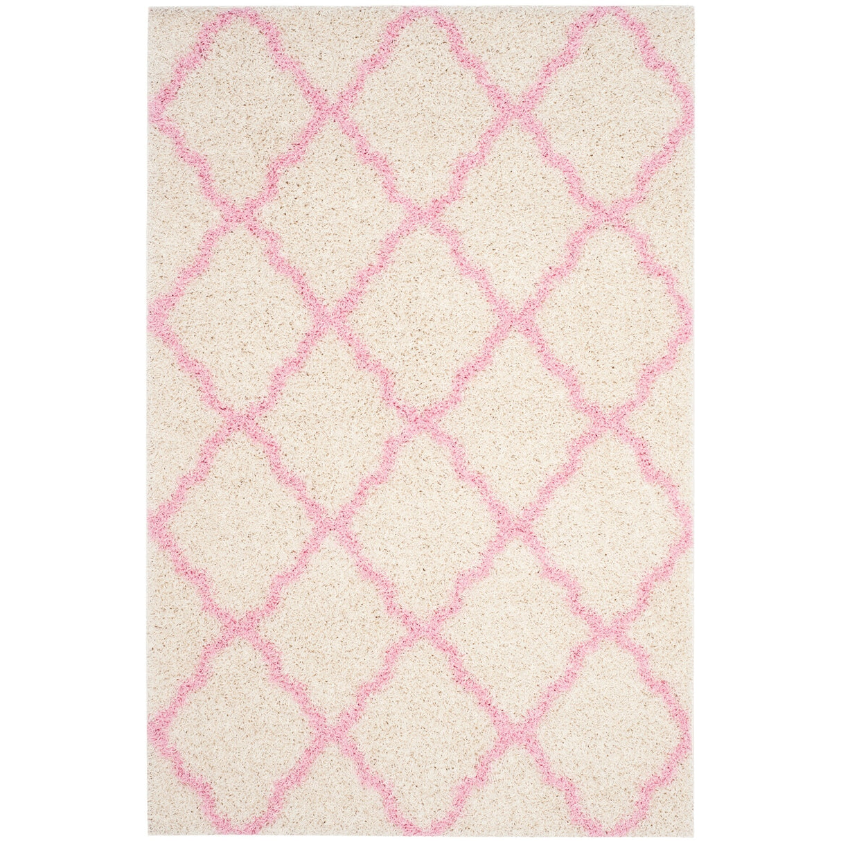 SAFAVIEH Dallas Shag Darina Trellis 1.5-inch Thick Rug