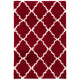 SAFAVIEH Dallas Shag Darina Trellis 1.5-inch Thick Rug