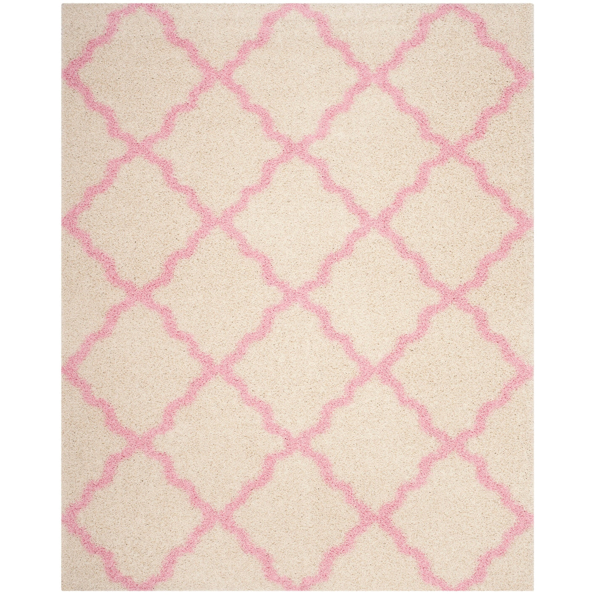 SAFAVIEH Dallas Shag Darina Trellis 1.5-inch Thick Rug