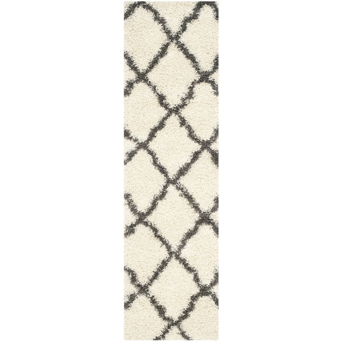 SAFAVIEH Dallas Shag Darina Trellis 1.5-inch Thick Rug