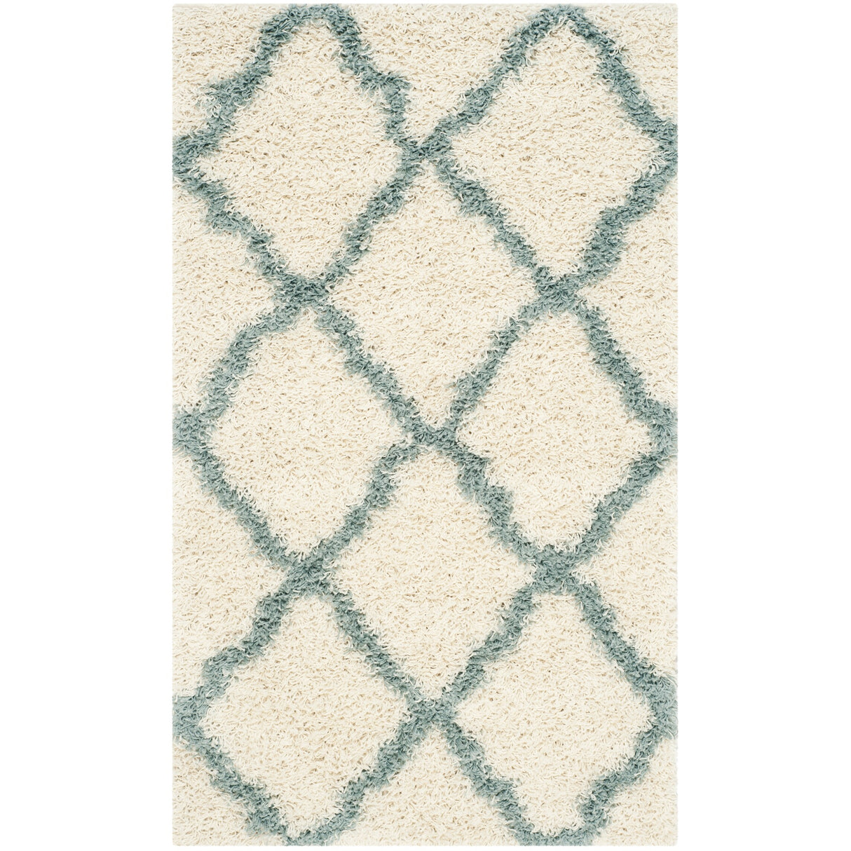 SAFAVIEH Dallas Shag Darina Trellis 1.5-inch Thick Rug