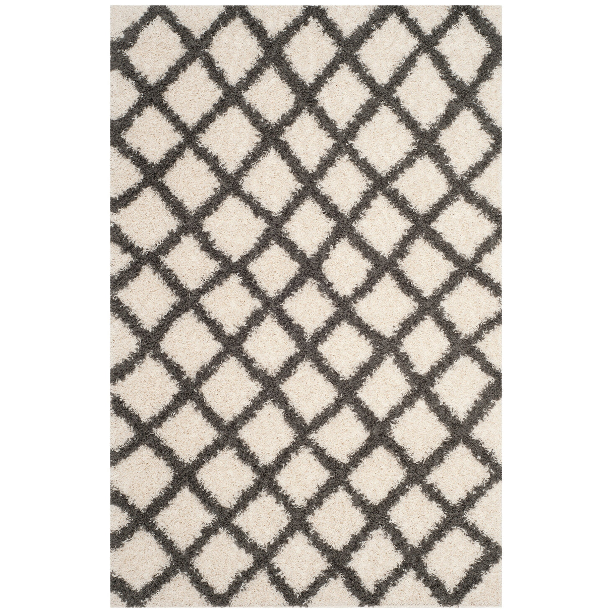 SAFAVIEH Dallas Shag Teja Trellis 1.5-inch Thick Rug