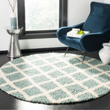 SAFAVIEH Dallas Shag Teja Trellis 1.5-inch Thick Rug