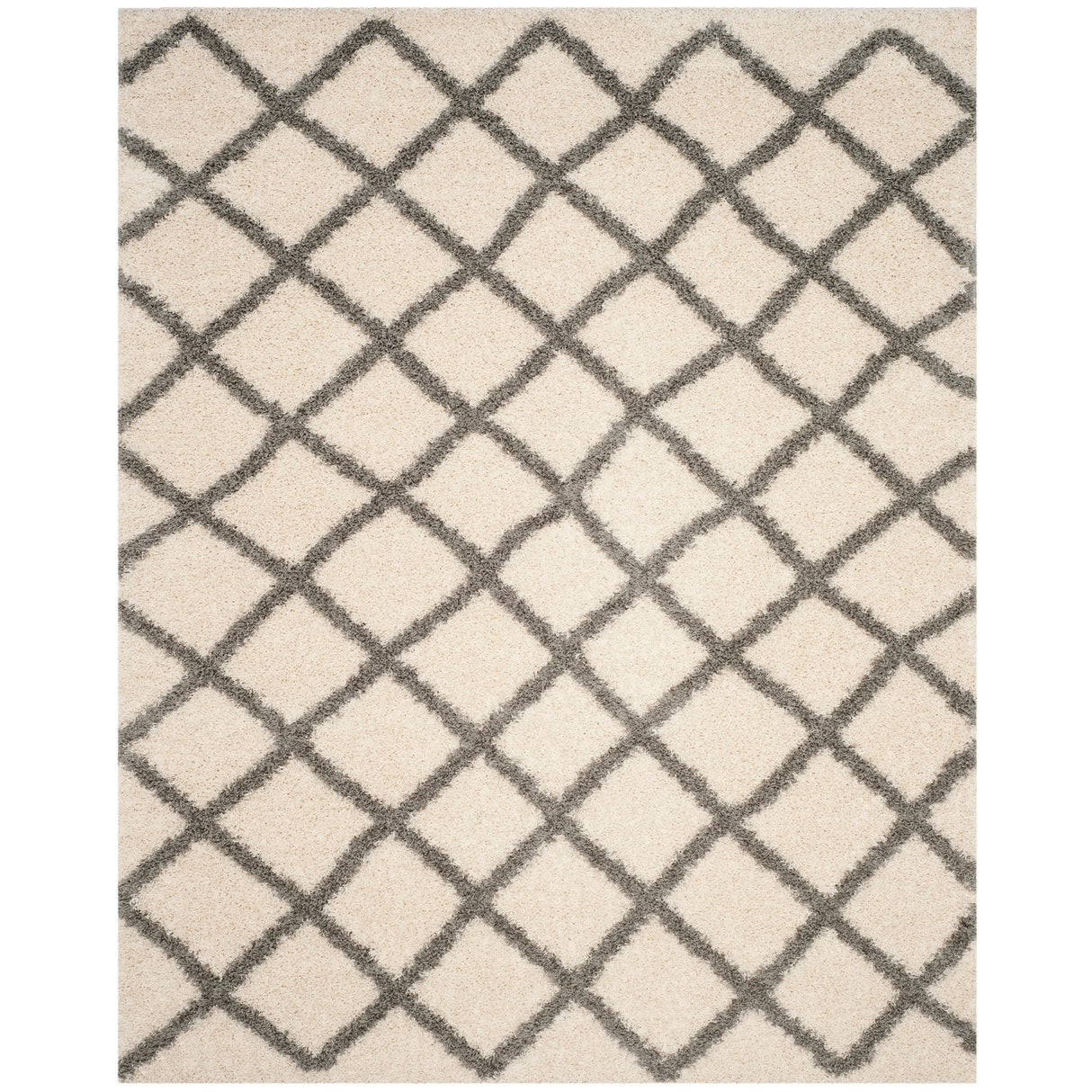 SAFAVIEH Dallas Shag Teja Trellis 1.5-inch Thick Rug