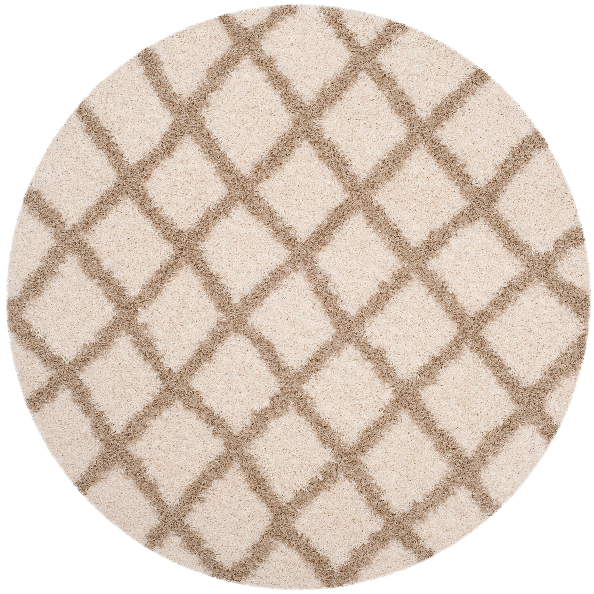 SAFAVIEH Dallas Shag Teja Trellis 1.5-inch Thick Rug