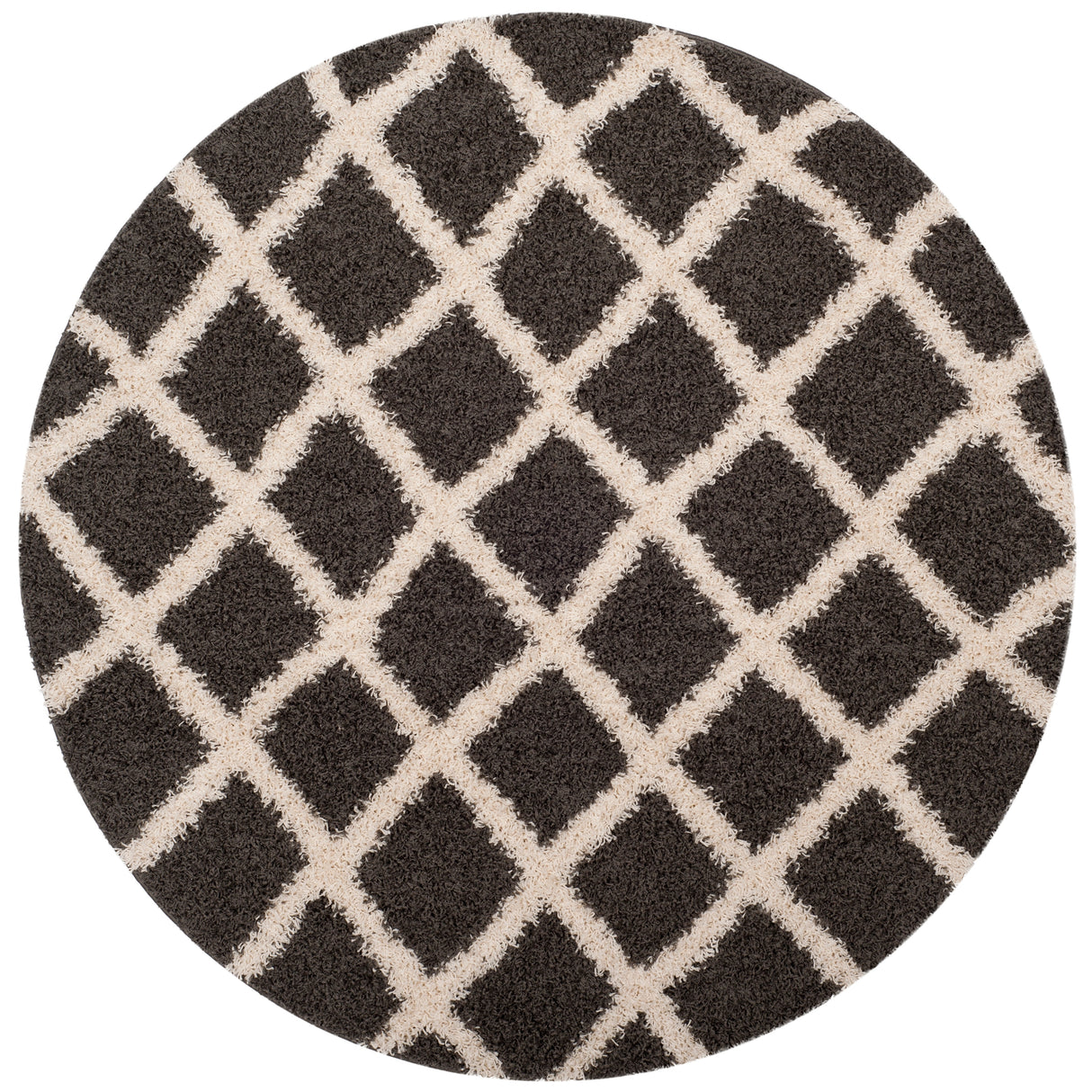 SAFAVIEH Dallas Shag Teja Trellis 1.5-inch Thick Rug