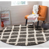 SAFAVIEH Dallas Shag Teja Trellis 1.5-inch Thick Rug