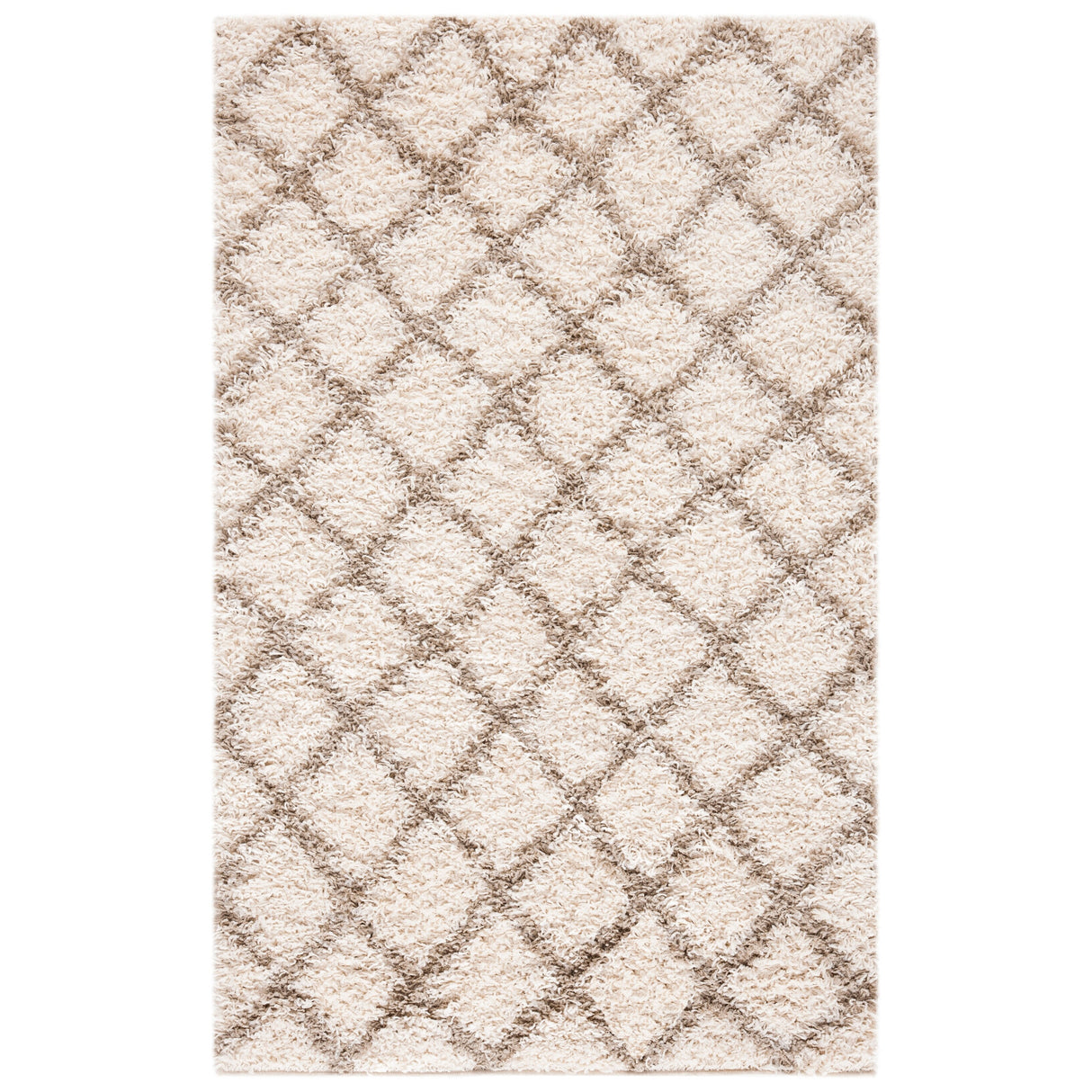 SAFAVIEH Dallas Shag Teja Trellis 1.5-inch Thick Rug