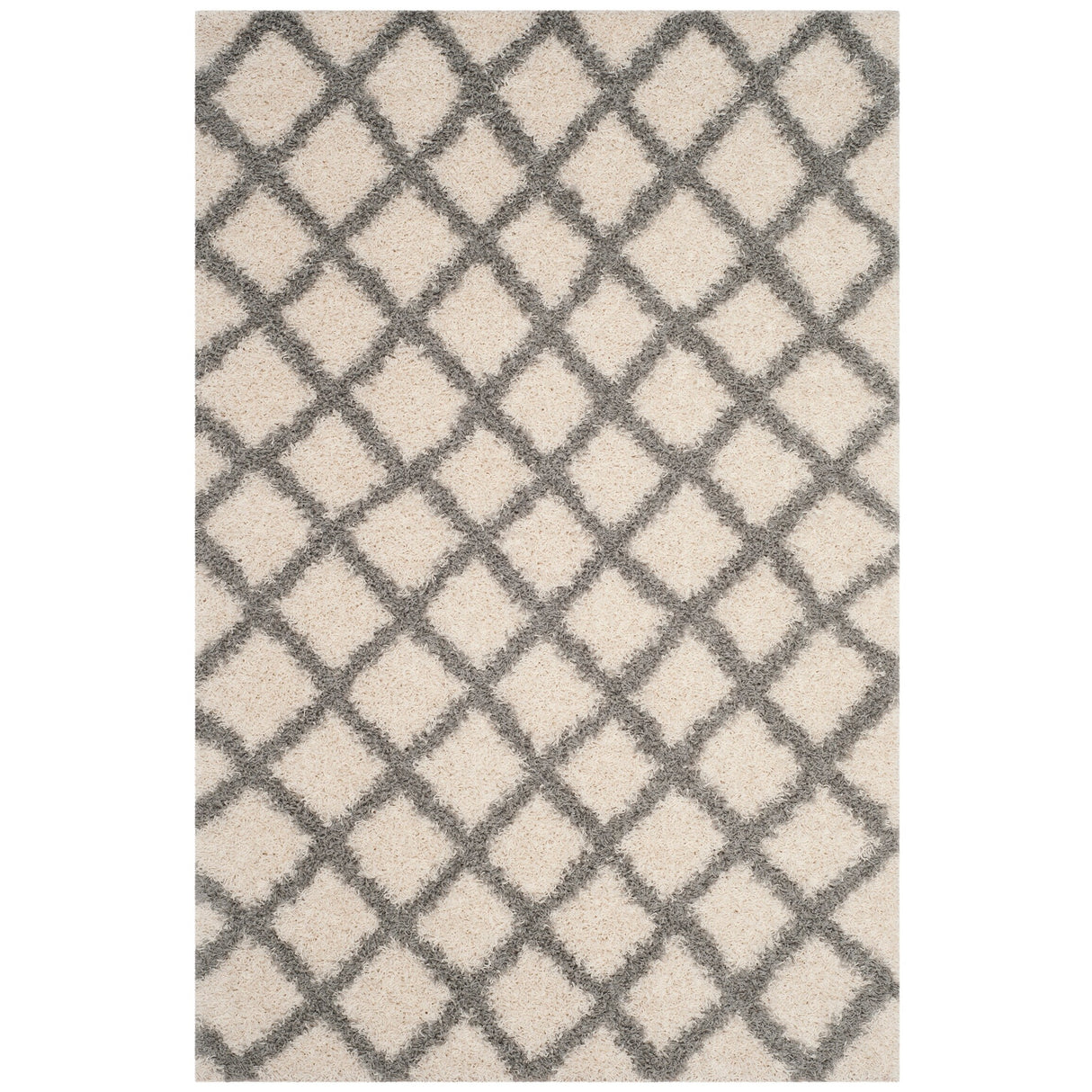 SAFAVIEH Dallas Shag Teja Trellis 1.5-inch Thick Rug