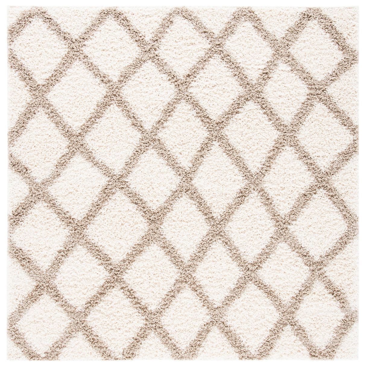 SAFAVIEH Dallas Shag Teja Trellis 1.5-inch Thick Rug