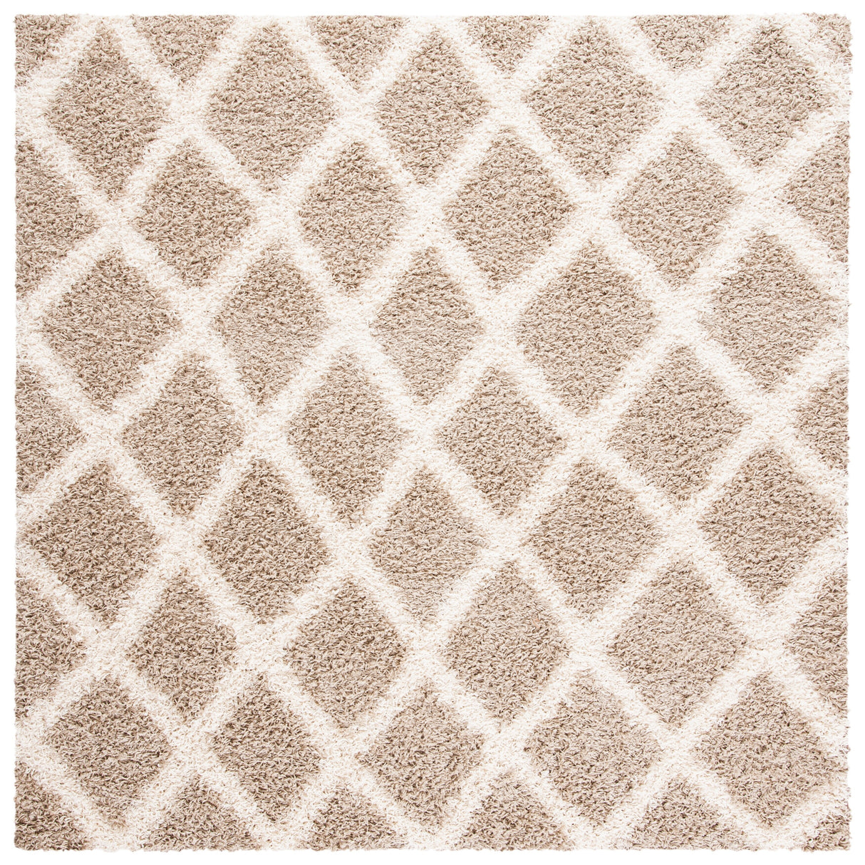 SAFAVIEH Dallas Shag Teja Trellis 1.5-inch Thick Rug