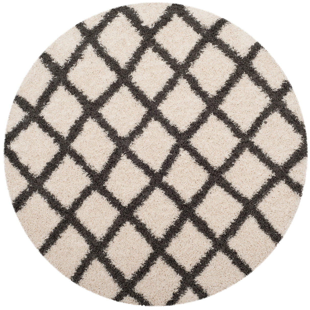 SAFAVIEH Dallas Shag Teja Trellis 1.5-inch Thick Rug