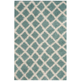 SAFAVIEH Dallas Shag Teja Trellis 1.5-inch Thick Rug