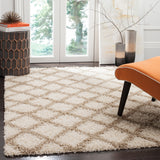 SAFAVIEH Dallas Shag Teja Trellis 1.5-inch Thick Rug