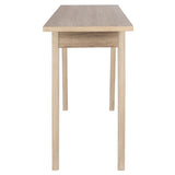 SAFAVIEH Darla Oak Console - 59" x 17.6" x 32.3" - 59Wx18Dx32H