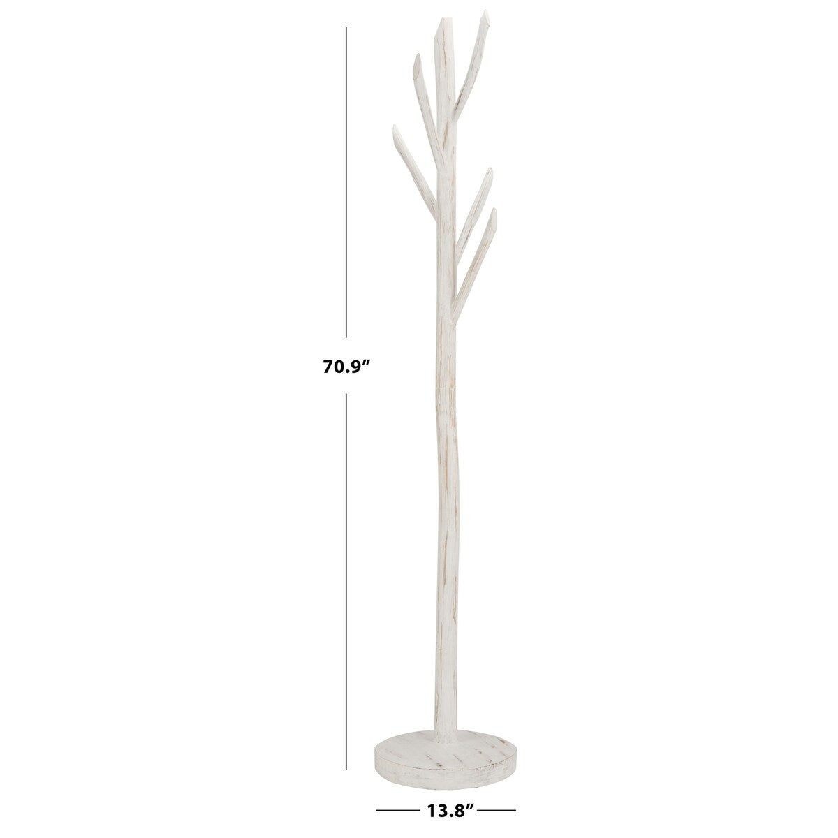 SAFAVIEH Dayna 71-inch Tree Branch Coat And Hat Rack - 13.8" x 13.8" x 70.9" - 14Wx14Dx71H