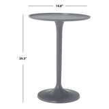 SAFAVIEH Deana Round Top Sleek Table - 15" W x 15" D x 20" H - 15Wx15Dx20H