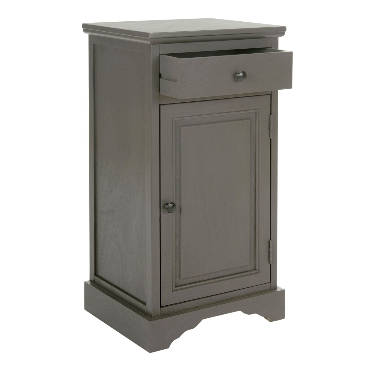 SAFAVIEH Debbie Grey Storage Cabinet - 15.9" x 13.8" x 31.5" - 16Wx14Dx32H