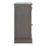 SAFAVIEH Debbie Grey Storage Cabinet - 15.9" x 13.8" x 31.5" - 16Wx14Dx32H