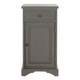 SAFAVIEH Debbie Grey Storage Cabinet - 15.9" x 13.8" x 31.5" - 16Wx14Dx32H