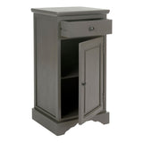 SAFAVIEH Debbie Grey Storage Cabinet - 15.9" x 13.8" x 31.5" - 16Wx14Dx32H