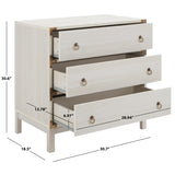 SAFAVIEH Dema 3-Drawer Chest