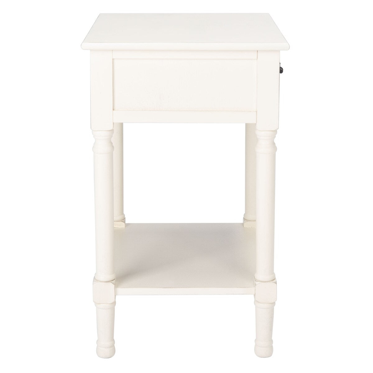 SAFAVIEH Dena 1-Drawer Accent Table - 19" W x 15.8" L x 26" H - 19Wx16Dx26H