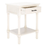 SAFAVIEH Dena 1-Drawer Accent Table - 19" W x 15.8" L x 26" H - 19Wx16Dx26H