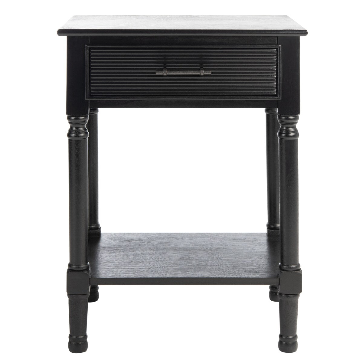 SAFAVIEH Dena 1-Drawer Accent Table - 19" W x 15.8" L x 26" H - 19Wx16Dx26H