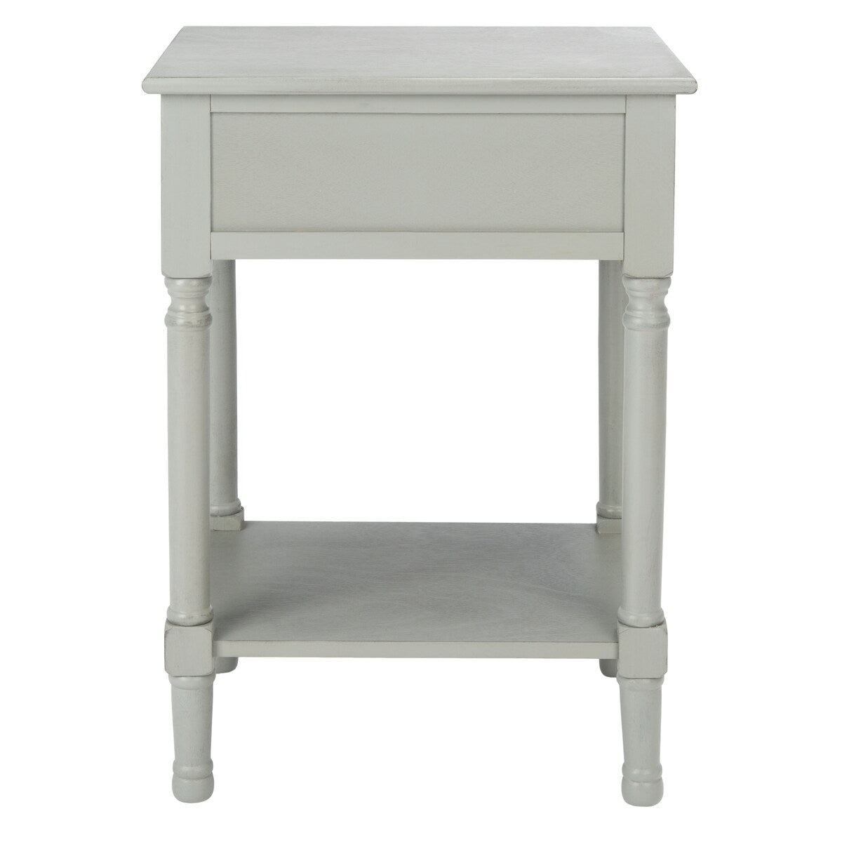 SAFAVIEH Dena 1-Drawer Accent Table - 19" W x 15.8" L x 26" H - 19Wx16Dx26H