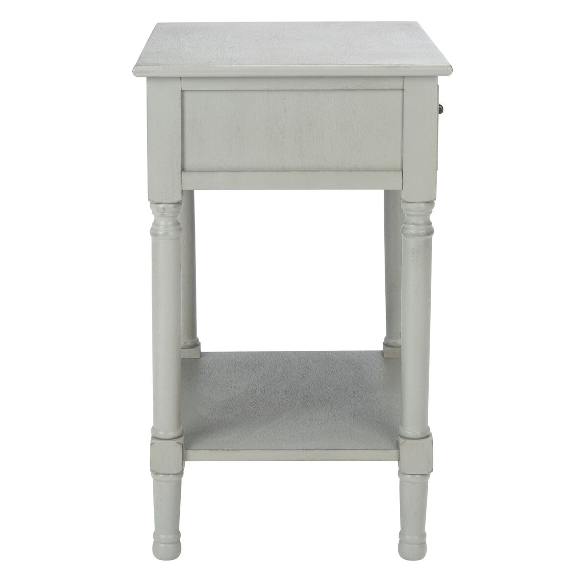 SAFAVIEH Dena 1-Drawer Accent Table - 19" W x 15.8" L x 26" H - 19Wx16Dx26H