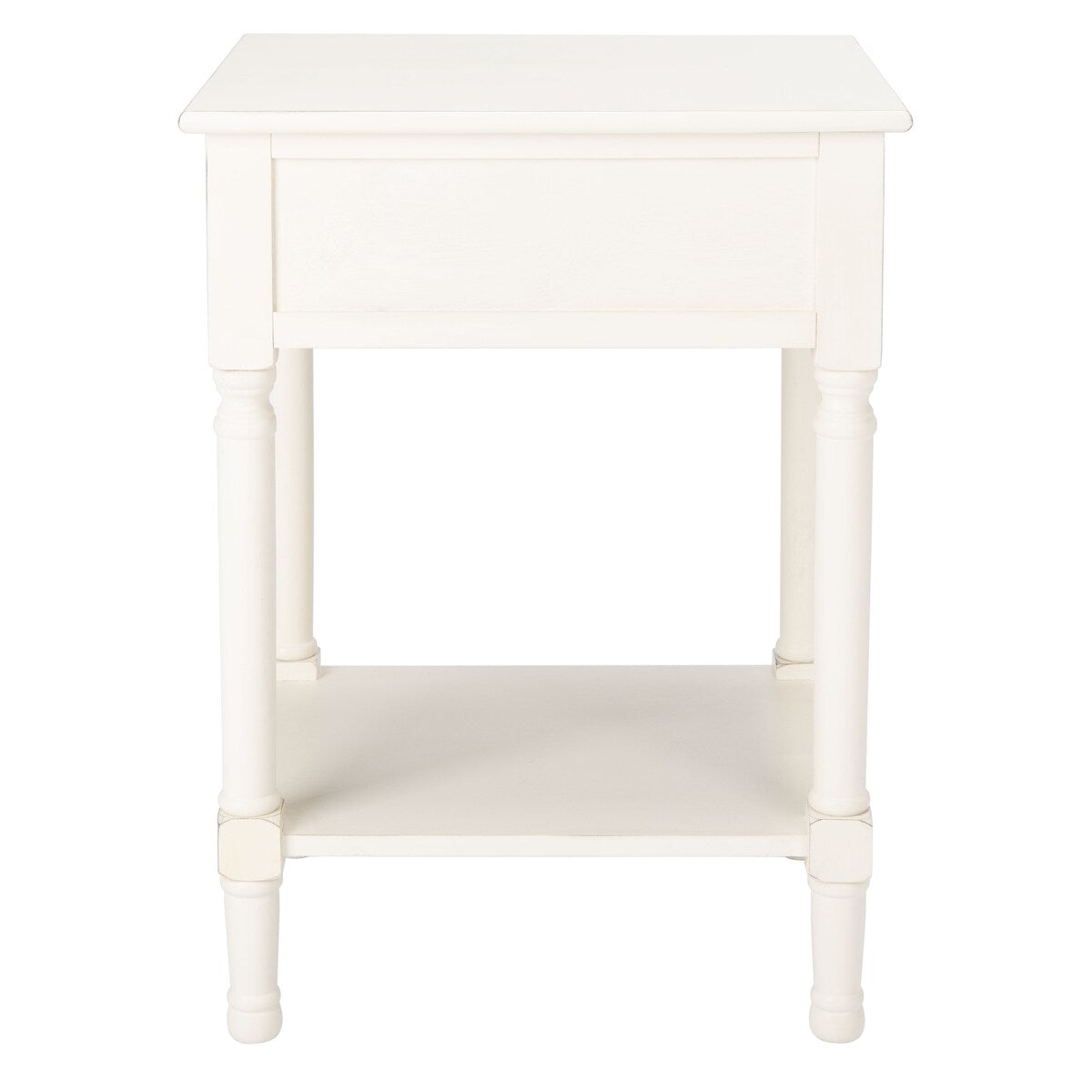 SAFAVIEH Dena 1-Drawer Accent Table - 19" W x 15.8" L x 26" H - 19Wx16Dx26H