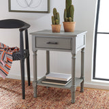 SAFAVIEH Dena 1-Drawer Accent Table - 19" W x 15.8" L x 26" H - 19Wx16Dx26H