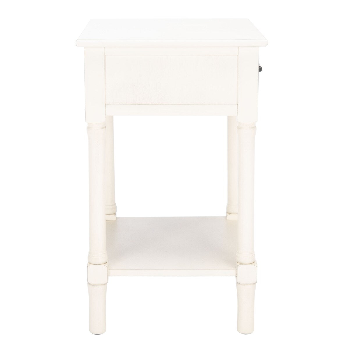 SAFAVIEH Dena 1-Drawer Accent Table - 19" W x 15.8" L x 26" H - 19Wx16Dx26H