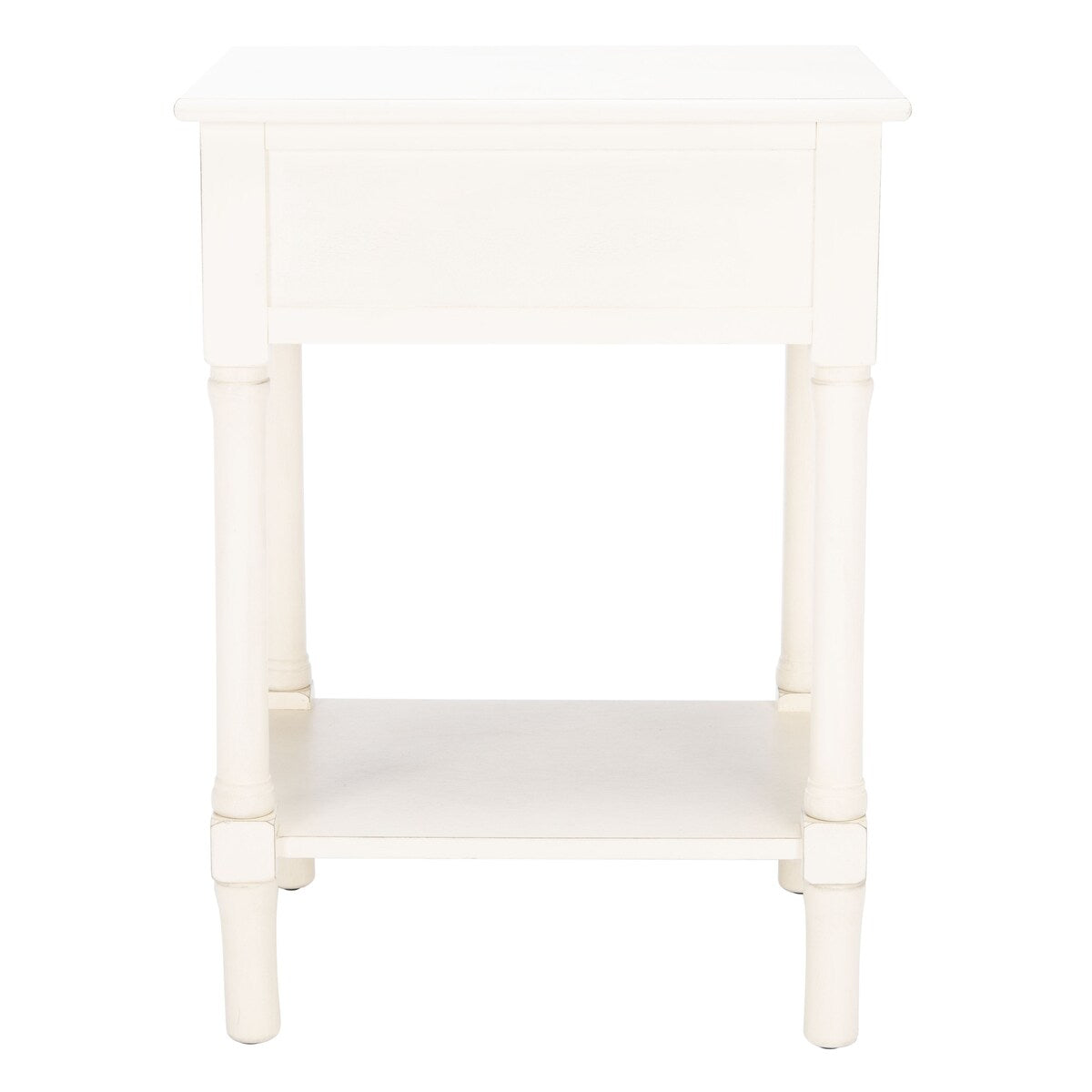 SAFAVIEH Dena 1-Drawer Accent Table - 19" W x 15.8" L x 26" H - 19Wx16Dx26H