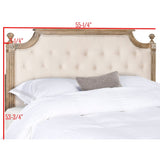 SAFAVIEH Desiderata Rustic Wood Tufted Headboard